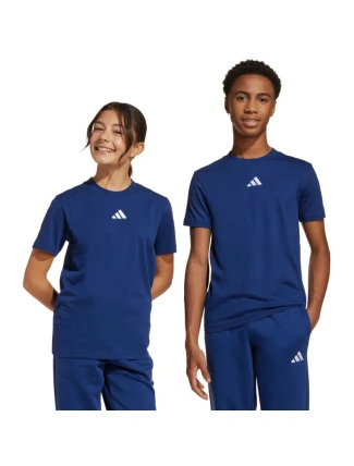 Detské tričko adidas Essentials Tee 160 navy blue JY0613