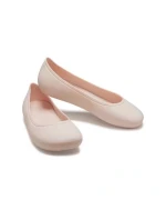 Dámske baleríny Brooklyn Flat W 209384-6UR Light Pink - Crocs