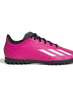 Detská športová obuv Futbalová obuv X Speedportal.4 TF Jr GZ2446 Neon Pink - Adidas