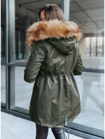 Dámska zimná bunda GARNET zelená FashionStreet TY3945 Dámska zimná bunda GARNET zelená FashionStreet TY3945