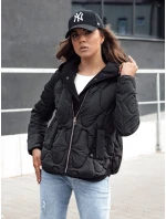 WINDGLAM dámska zimná bunda čierna FashionStreet TY4423 WINDGLAM dámska zimná bunda čierna FashionStreet TY4423
