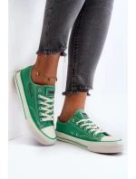 Damskie Trampki Big Star NN274240 Zielone
