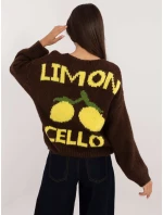 Jumper MI SW 2108.92 hnedý