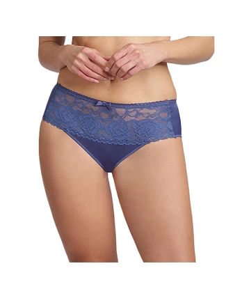 Dámske čipkované nohavičky PLAYTEX FLOWER ELEGANCE RCS MIDI BRIEF - PLAYTEX - svetlo modrá