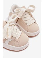 Detské športové tenisky na suchý zips z umelej kože Beige Zoya Detské športové tenisky na suchý zips z umelej kože Beige Zoya