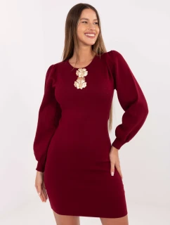 PM SK šaty YIS1063.17 bordová