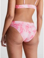 Dámske plavkové nohavičky KW0KW02124 0JV ružová - Calvin Klein