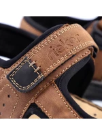 Rieker M 26156-25 RKR447B Sandále na suchý zips Rieker M 26156-25 RKR447B Sandále na suchý zips