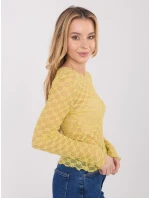 Blúzka PM BZ SF127.75 limetkovo zelená