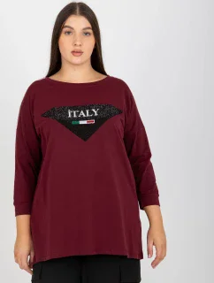 Blúzka VI BZ 2911.82P tmavo fialová