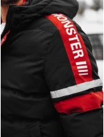 Pánska prešívaná zimná bunda čierna FashionStreet TX4568