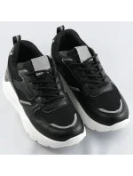 Čierne dámske sneakersy (BS-01)