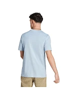 Tričko adidas Essentials Single Jersey Linear s vyšitým logom M IJ8651