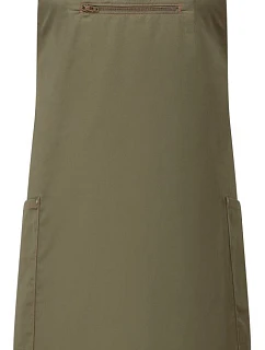 Premier PR 121 Zástěra s laclem a bočními kapsami "Barley" 39.0121 olive/chestnut