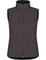 Clique Classic Softshell Vest W Dámska 3-vrstvová softshellová vesta 67.0916 tmavošedá Clique Classic Softshell Vest W Dámska 3-vrstvová softshellová vesta 67.0916 tmavošedá