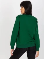 Mikina RV BL 8229.69P tmavo zelená