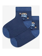 Tenké farebné ponožky pre chlapcov vo veku 2-6 rokov. 224.N59