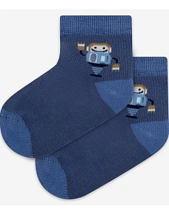 Tenké farebné ponožky pre chlapcov vo veku 2-6 rokov. 224.N59