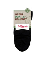 Dámske ponožky z bio bavlny s netlačícím lemom GREEN EcoSMART COMFORT SOCKS - Bellinda - čierna