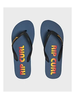 Pánske šľapky RIP CURL Icons Of Surf Bloom Open Toe, tmavomodré