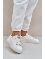 Damskie Sneakersy Big Star NN274211 Białe