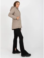 Dámska bunda NM KR P22 6206 62.70P tmavo lila