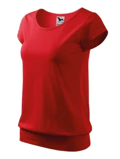 Dámske tričko City červené