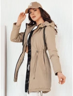 Dámska prechodná bunda VERCHA beige FashionStreet TY4261