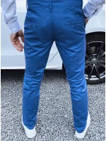 Modré pánske nohavice FashionStreet UX4336