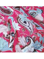 Ružová obojstranná dámska bunda (7174)