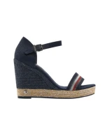 Sandále Tommy Hilfiger Grosgrain High Wedge Sandal W FW0FW05254 Sandále Tommy Hilfiger Grosgrain High Wedge Sandal W FW0FW05254