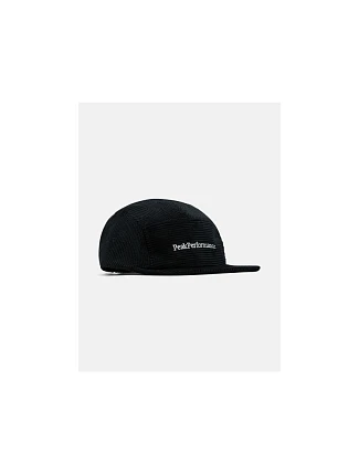 Čiapka PEAK PERFORMANCE Cord Cap, čierna Čiapka PEAK PERFORMANCE Cord Cap, čierna
