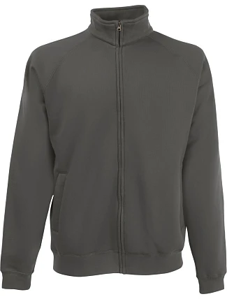 Mikina Fruit of the Loom Premium Sweat Jacket 16.2228 svetlo grafitová Mikina Fruit of the Loom Premium Sweat Jacket 16.2228 svetlo grafitová