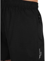Pánske čierne šortky FashionStreet SX2539 Pánske čierne šortky FashionStreet SX2539