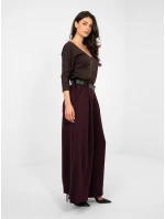 Nohavice IT SP 17872.29 tmavo fialové