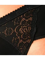 Dámske nohavičky Chic Midi - BLACK - čierne 0004 - SLOGGI Dámske nohavičky Chic Midi - BLACK - čierne 0004 - SLOGGI