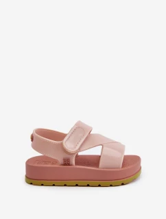 Dziecięce Sandałki Na Rzep Pachnące ZAXY LL385002 Jasnoróżowe