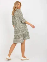 Šaty D73771M30214H khaki