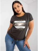 Tričko RV TS 7658.24P dark khaki Tričko RV TS 7658.24P dark khaki