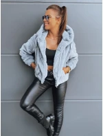 Dámska bunda FRESCO sivá FashionStreet TY2972