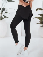 Dámske športové legíny GIRLJUMP black FashionStreet UY2722 Dámske športové legíny GIRLJUMP black FashionStreet UY2722