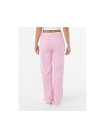 Nohavice RIP CURL AGGIE RELAXED JEANS, ružové Nohavice RIP CURL AGGIE RELAXED JEANS, ružové