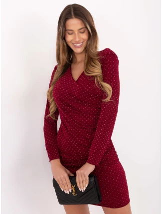 Šaty IT SK 20277.03P bordová