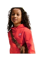Detská mikina Nike Sportswear Club Fleece orange FD3000 842 Detská mikina Nike Sportswear Club Fleece orange FD3000 842