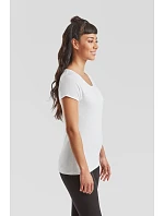 Fruit of the Loom Lady-Fit Iconic 195 T Dámske tričko z hrubej bavlny 16.1424 light graphite