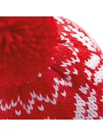 Beechfield B 456 Čiapka Fair Isle Snowstar® 53.0456 klasická červená/biela Beechfield B 456 Čiapka Fair Isle Snowstar® 53.0456 klasická červená/biela