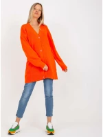 Dámsky sveter LC SW 0267 oranžový