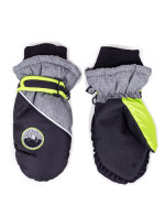 Detské zimné lyžiarske rukavice Yoclub REN-0215C-A110 Black