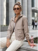 Dámska prechodná bunda BELIJ béžová FashionStreet TY4255 Dámska prechodná bunda BELIJ béžová FashionStreet TY4255