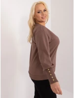 Blúzka RV BZ 9227.33X hnedá Blúzka RV BZ 9227.33X hnedá
